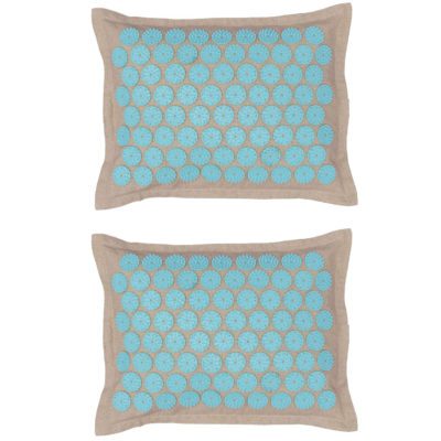 Deux coussins Fleur de Lotus
