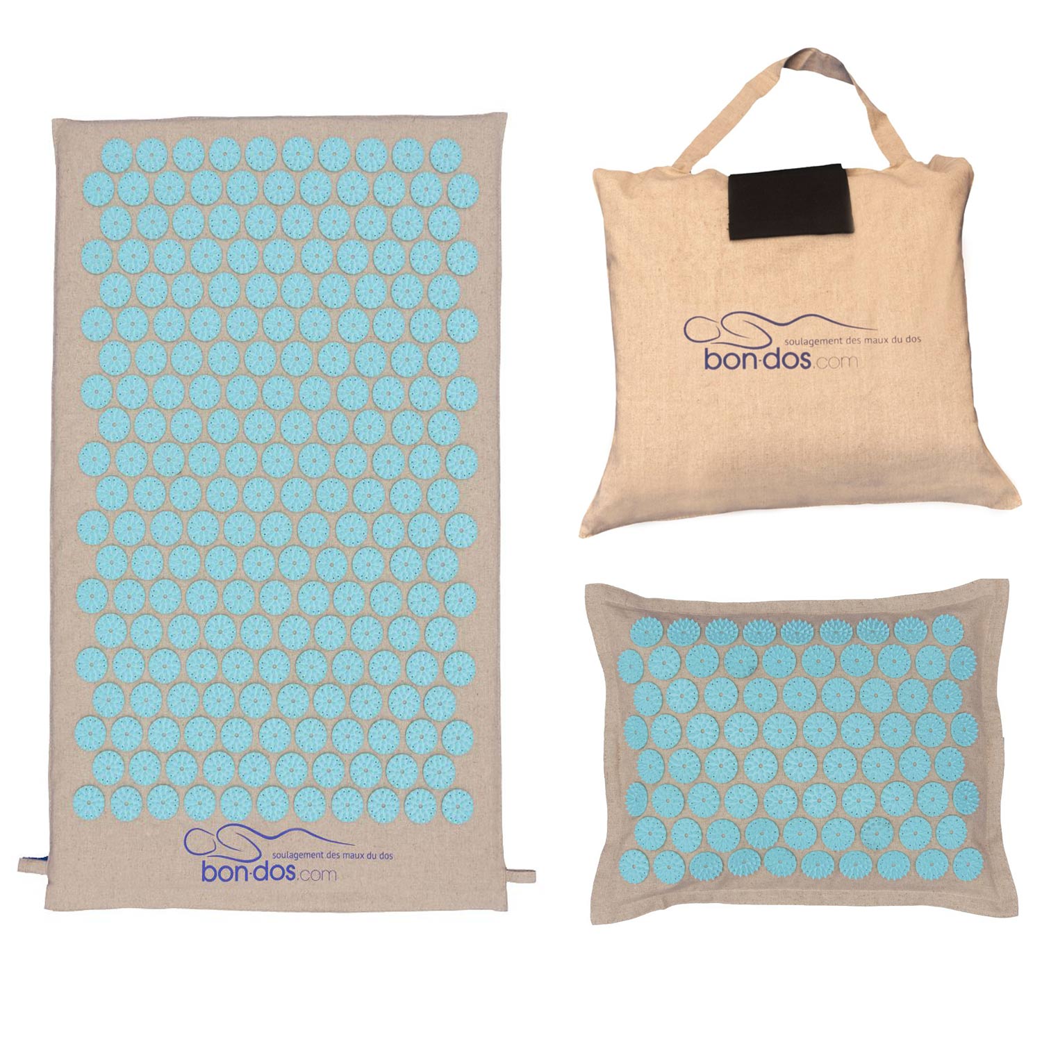 Tapis, Coussin et Sac - Bon Dos